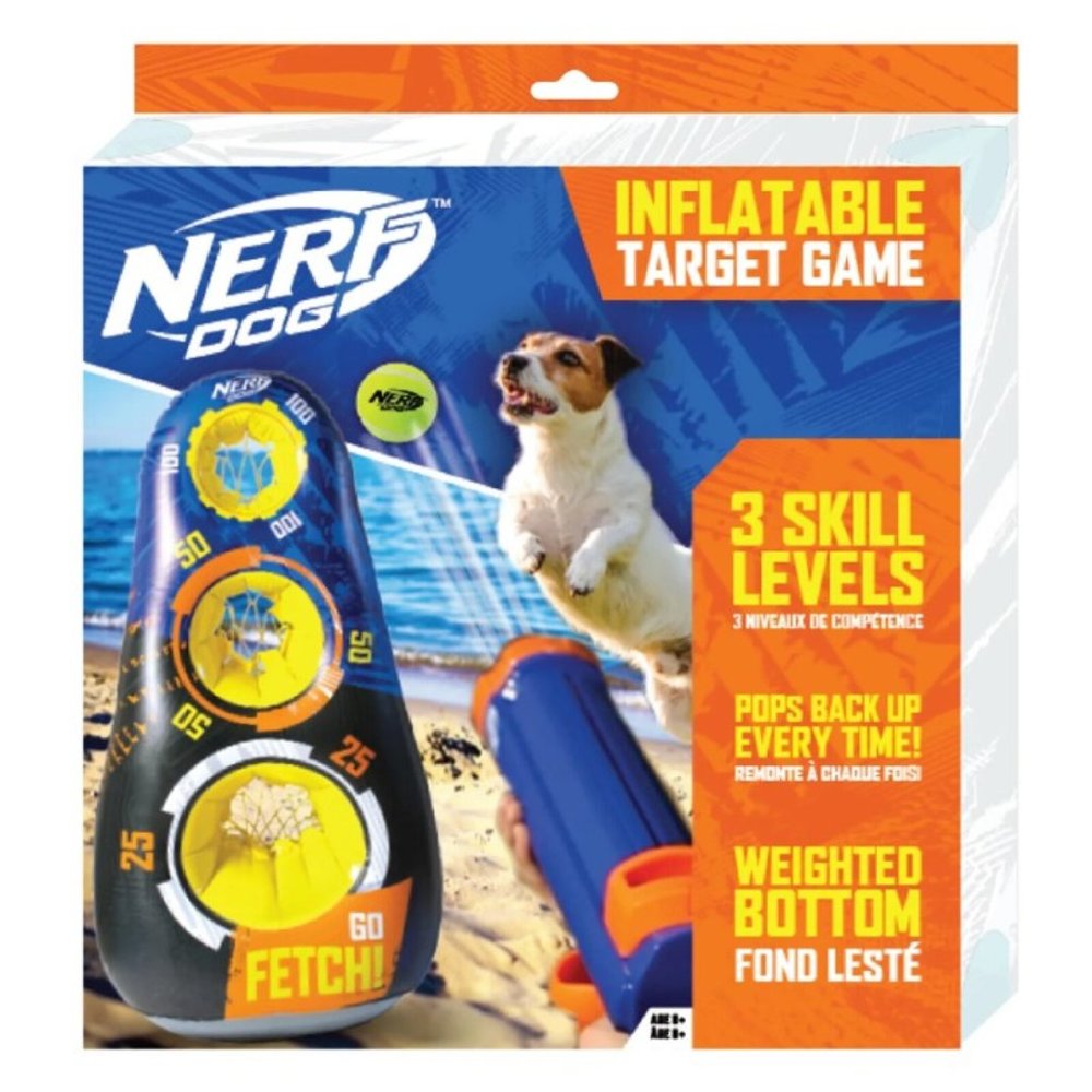 Hasbro Nerf Dog Inflatable Target Game New in Box